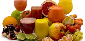 fresh herbal juice